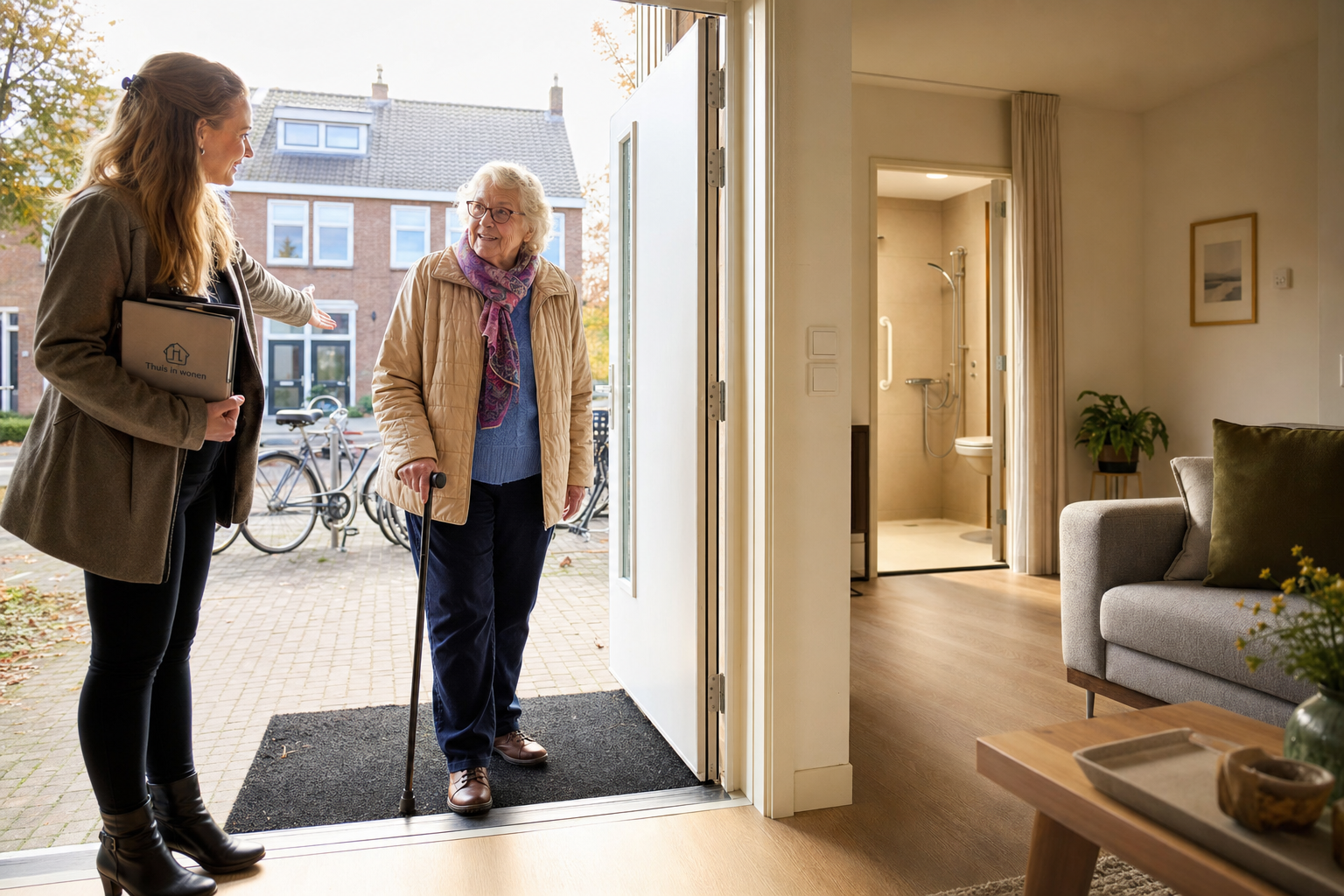 Ouderen verhuizen naar aangepaste woning