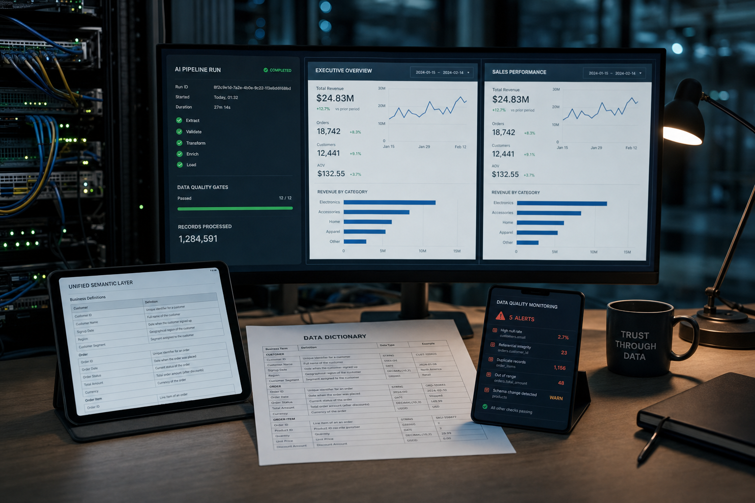 Dashboard consistentie en AI-modellen