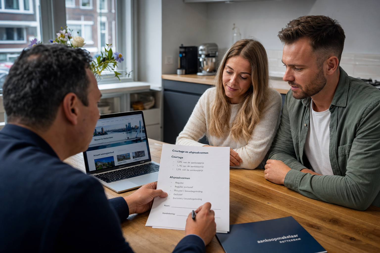 Courtagevormen aankoopmakelaar