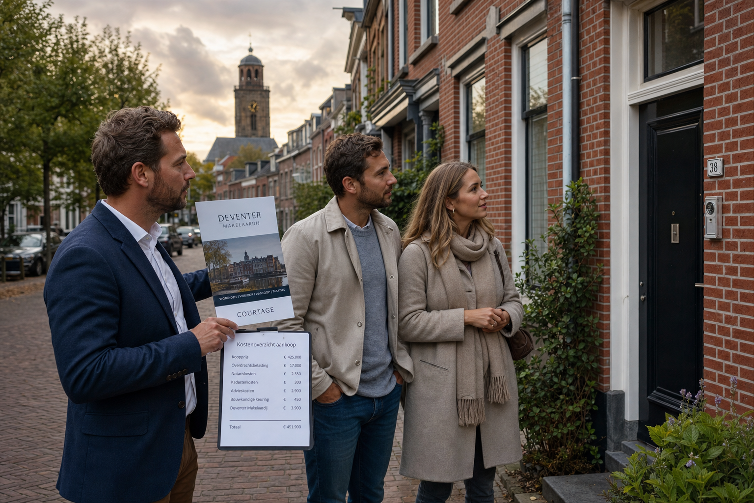 Diensten van een makelaar in Deventer