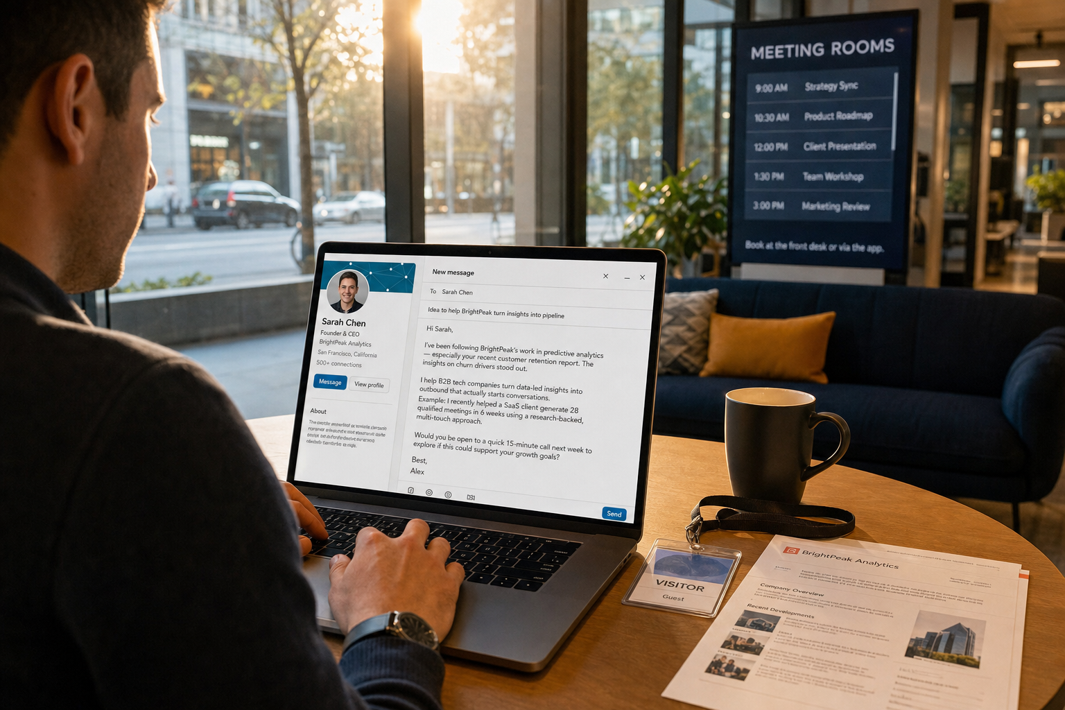 LinkedIn pitch strategie voor freelancers